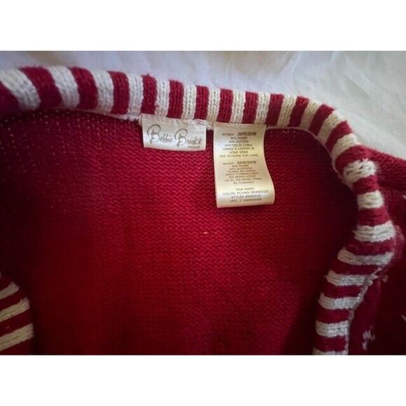 Bobby Brooks Christmas Holiday Ugly Sweater Vest Women's Size 26W/28W Plus - Picture 8 of 8